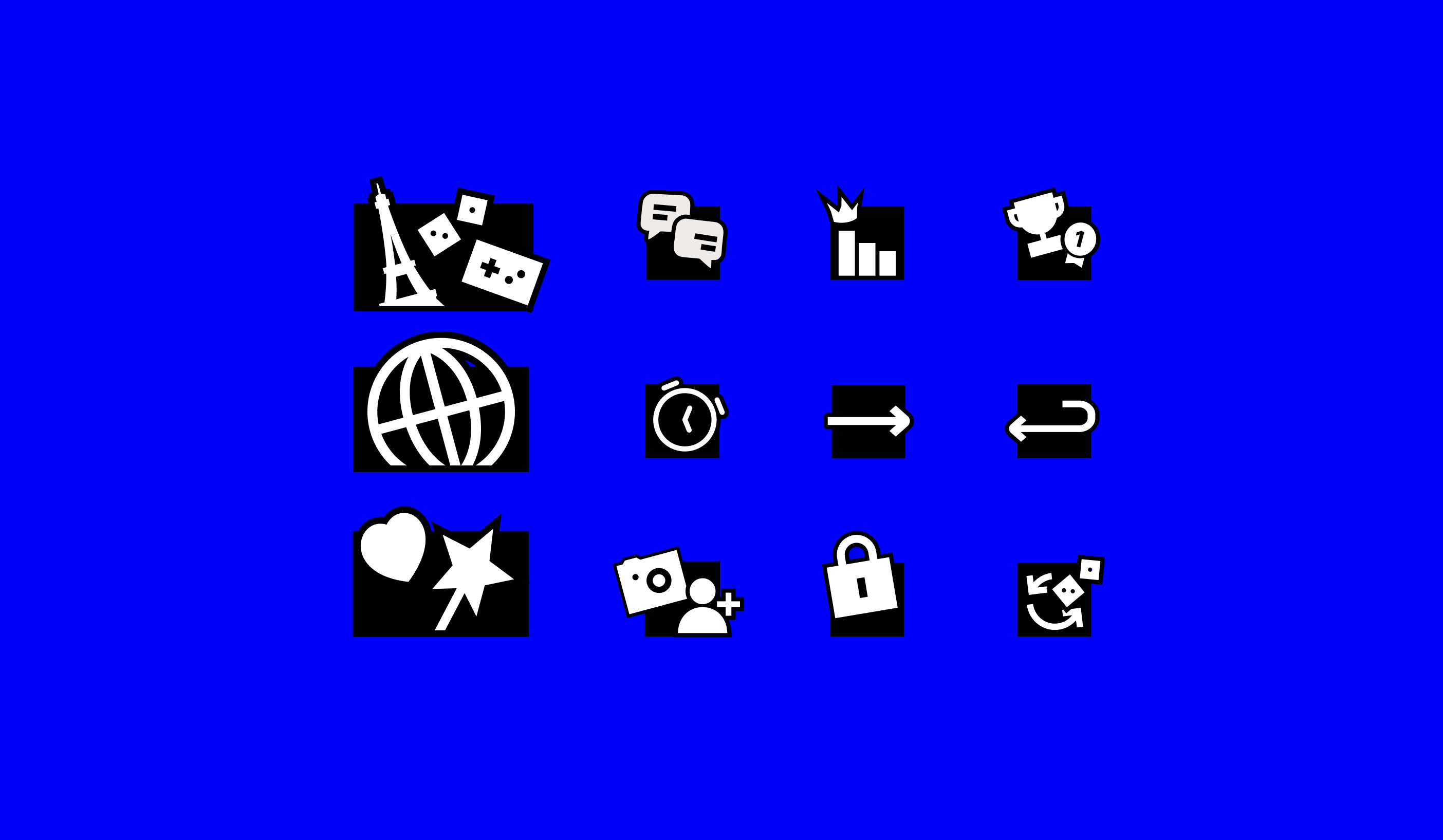 JOYCO JAM interface icon system