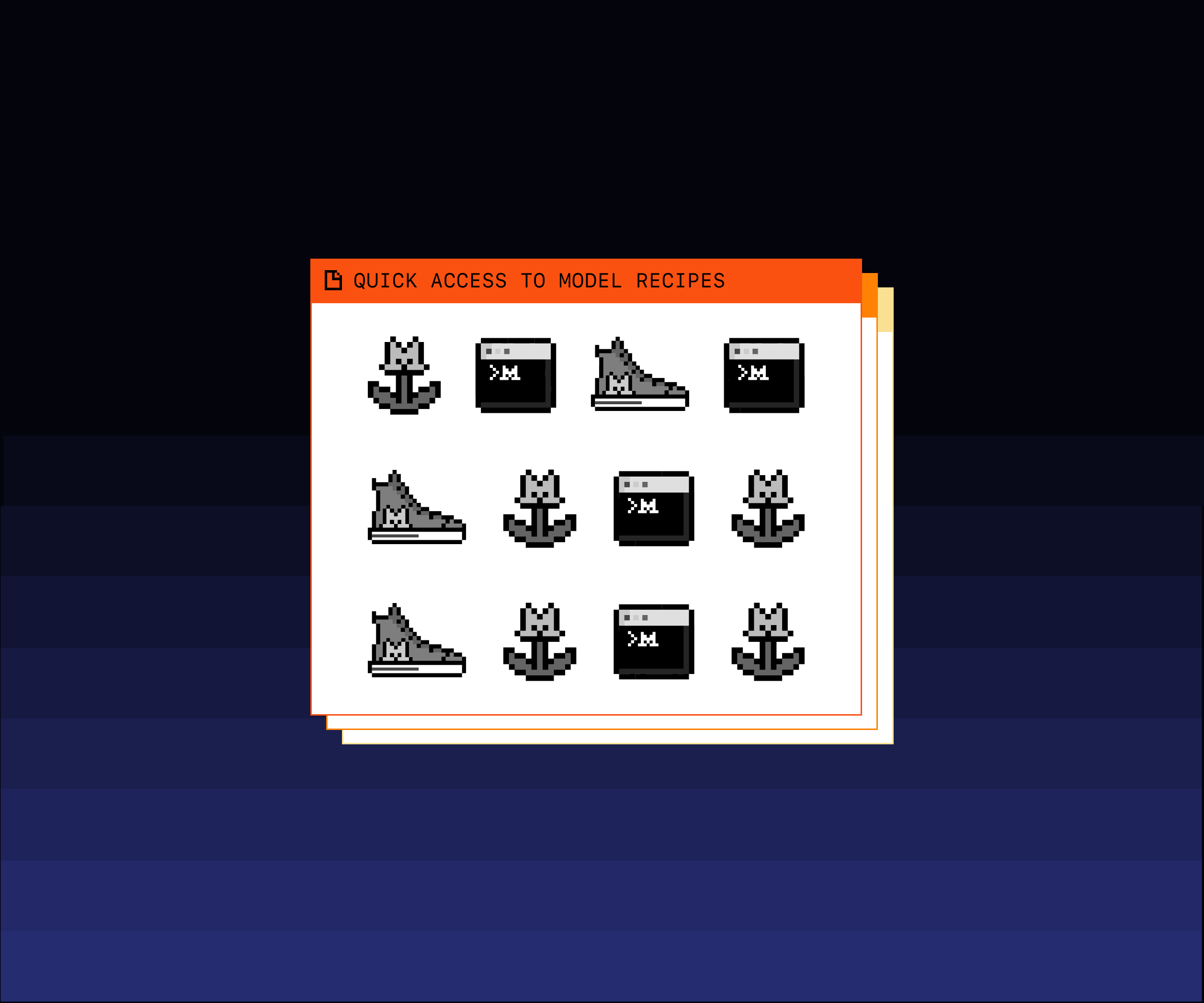 Mistral docs home with the featured model cards